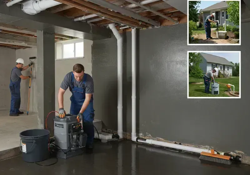 Basement Waterproofing and Flood Prevention process in Church Point, LA